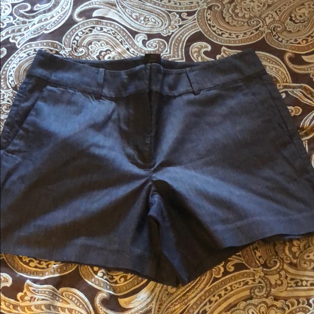 Ann Taylor blue jeans shorts